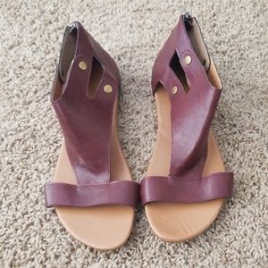 Brown sandals